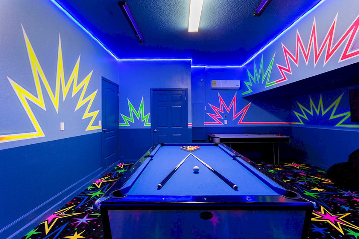 8 Bedroom 5 Bath Champions Gate Villa | Games Room