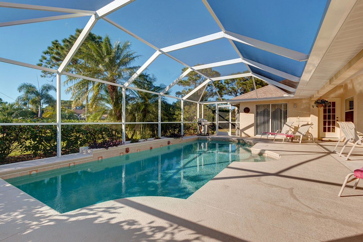 Rotonda West Vacation Rental Pool Area